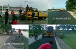 Pengaspalan Terminal 3 Bandara Soekarno Hatta Jakarta, Jasa Pengaspalan Bandara Jalan Tol Raya Perbaikan Jalan rusak Pelapisan Jalan dll
