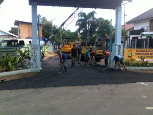 Jasa pengaspalan Konstruksi Jalan Aspal Hotmix Kontraktor Jalan Aspaljalan hotmix murah kuat awet beton jabodetabek