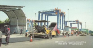Jalan Padamarang PELINDO II Tanjung Priok  