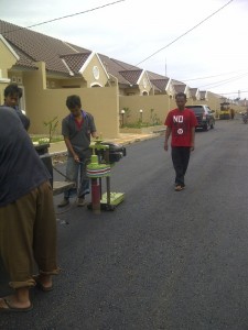 Pengaspalan Hotmix Perumahan Palem Ganda Asri 2 Karang Tengah, Ciledug (18)