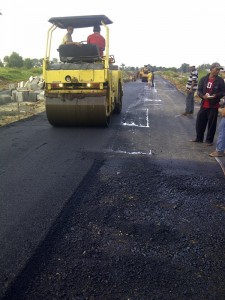 Pengaspalan Hotmix Perumahan Palem Ganda Asri 2 Karang Tengah, Ciledug (20)