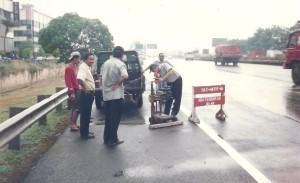 Proyek Pengaspalan Hotmix Gerbang Toll Karawaci (4)  